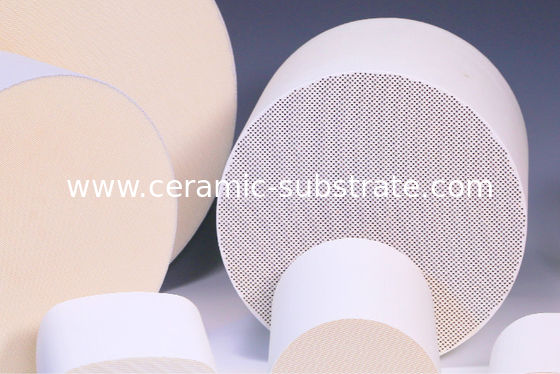 কেনা MgO Ivory Ceramic Substrates Support For Diesel Oxidation Catalyst online manufacture