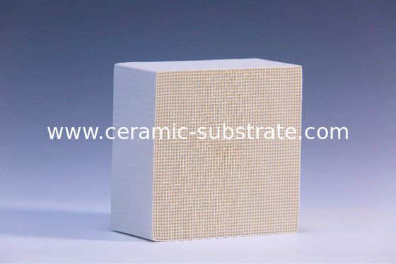 কেনা VOC Honeycomb Catalytic Converter Substrate White And Cellular online manufacture