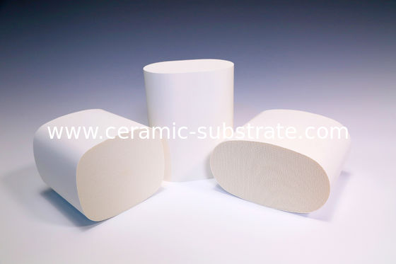 কেনা Cellular Cordierite Honeycomb Ceramic / Catalyst Supports White online manufacture