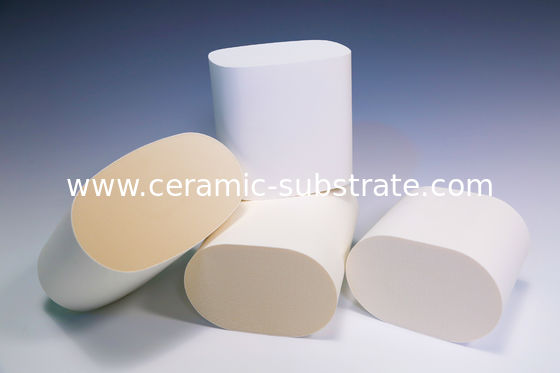 কেনা White Honeycomb Ceramic Filter Custom For Catalyst  Supports online manufacture