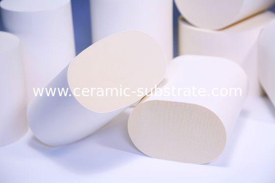 কেনা Ceramic catalyst  carrier 300CPSI SCR / DOC , cordierite honeycomb online manufacture