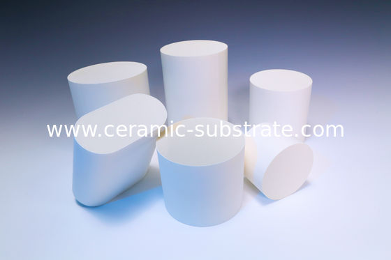 কেনা White Alumina Ceramic Substrate round For Selective Catalytic Reduction online manufacture