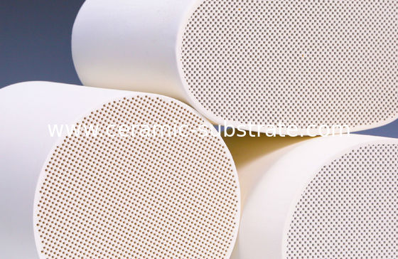 কেনা Cordierite Diesel Particulate Filter , White Ceramic Substrate online manufacture